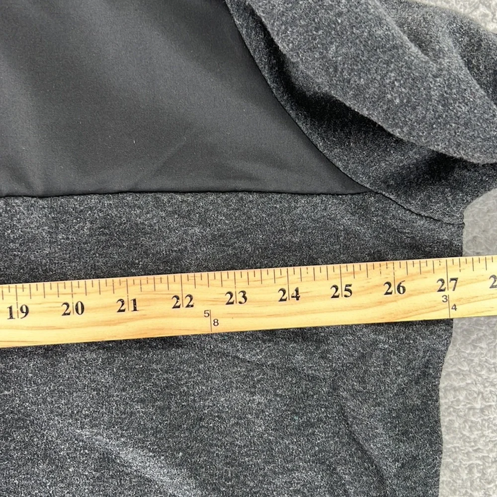 Adidas‎ Pullover Fleece 1/4 Zip Long Sleeve Sweater Mens XXL Gray